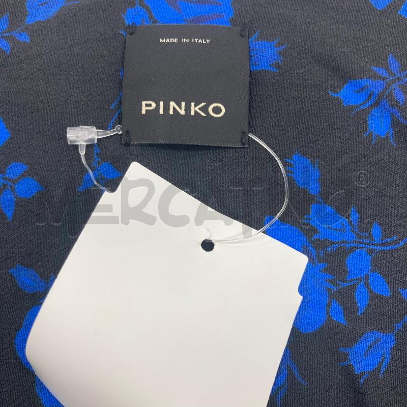 VESTITO DONNA PINKO NERO ROSE BLU  | Mercatino dell'Usato Gazzada schianno 4