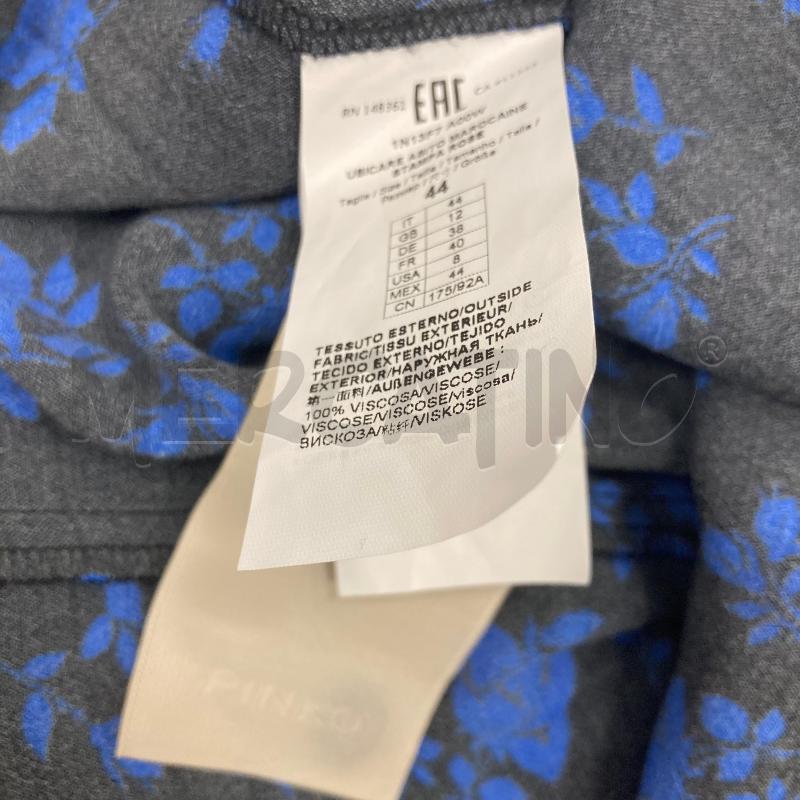 VESTITO DONNA PINKO NERO ROSE BLU  | Mercatino dell'Usato Gazzada schianno 5