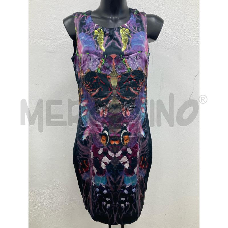 VESTITO DONNA ROBERTO CAVALLI NERO MARE | Mercatino dell'Usato Gazzada schianno 1