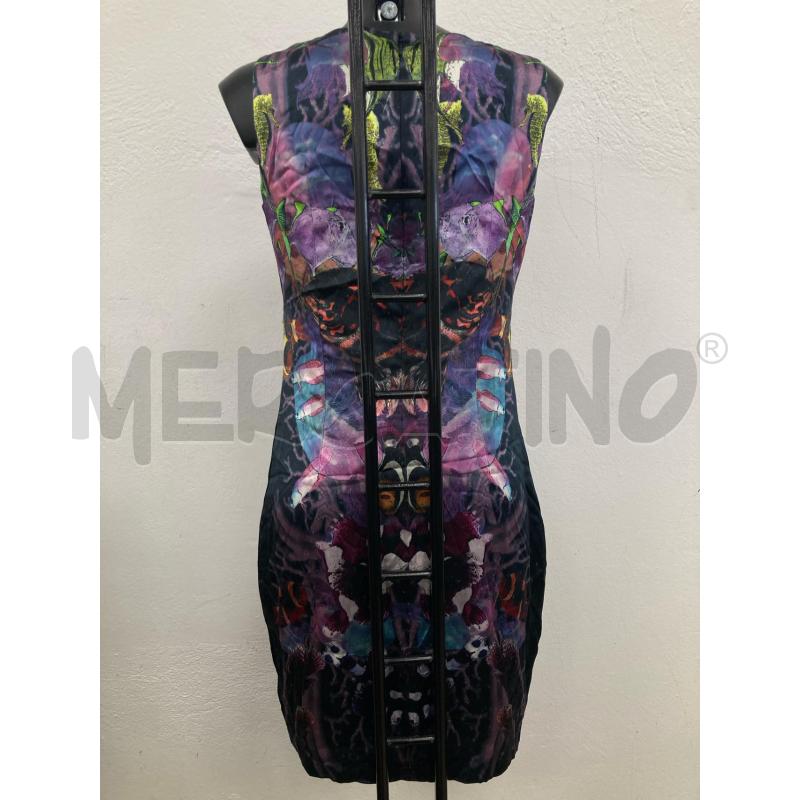 VESTITO DONNA ROBERTO CAVALLI NERO MARE | Mercatino dell'Usato Gazzada schianno 2