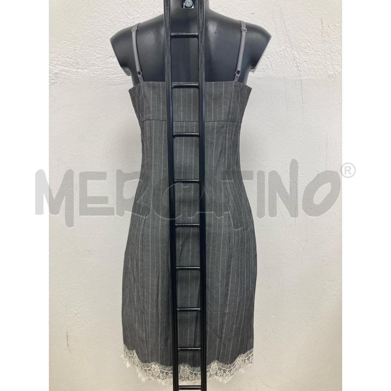 VESTITO DONNA SANDRO FERRONE GRIGIO PIZZO SOTTO | Mercatino dell'Usato Gazzada schianno 2