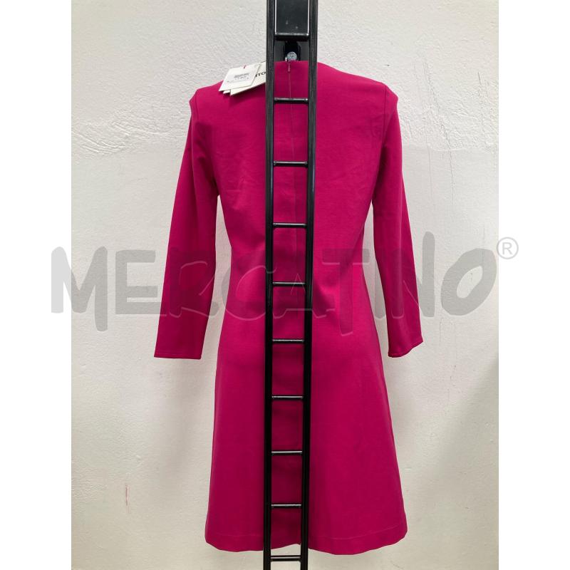 VESTITO DONNA THE ABITO FUXIA TASCHE CARTELLINO  | Mercatino dell'Usato Gazzada schianno 2
