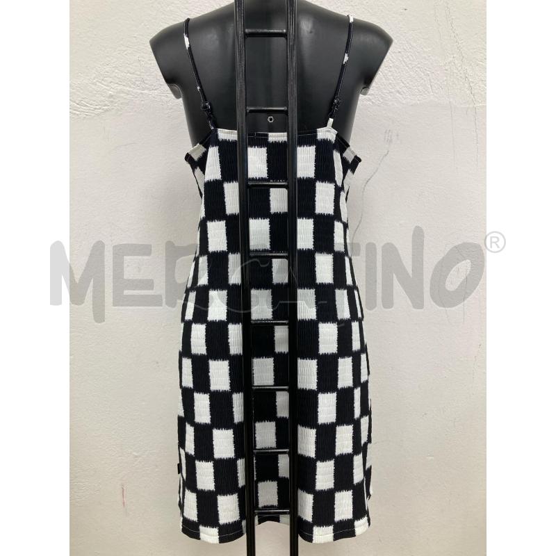 VESTITO DONNA VANS SCACCHI NERI BIANCO | Mercatino dell'Usato Gazzada schianno 2