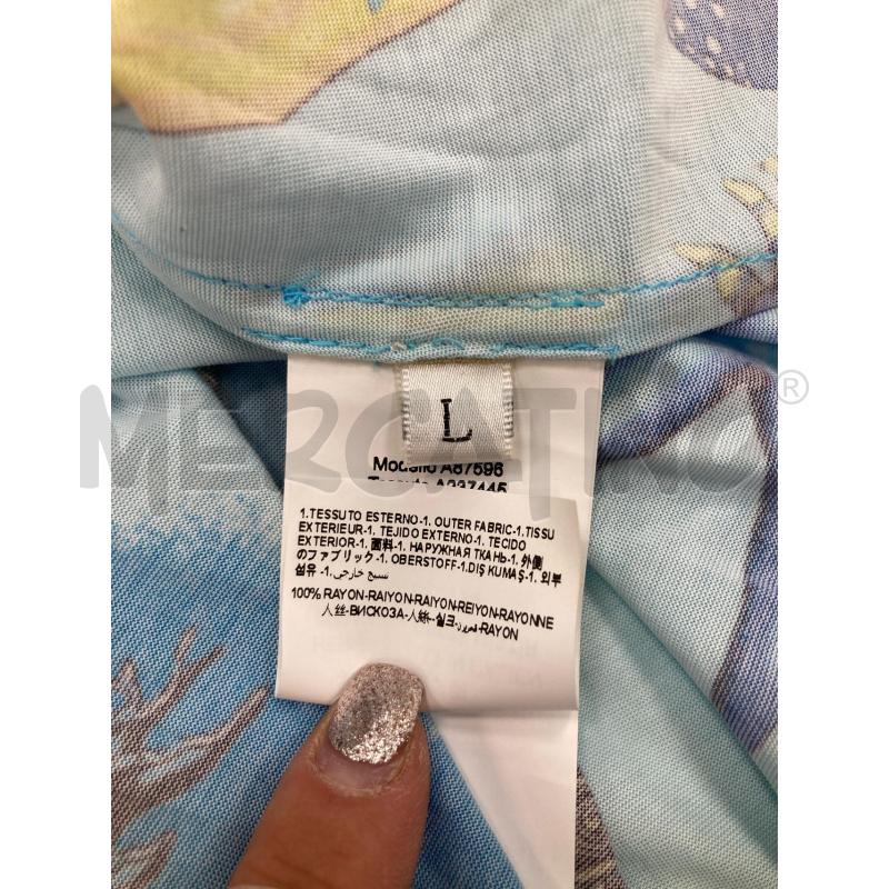VESTITO DONNA VERSACE BLU FANTASIA MARE | Mercatino dell'Usato Gazzada schianno 4