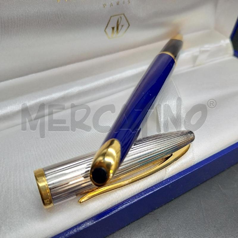 WATERMAN ROLLERBALL CARENE DELUXE BLU | Mercatino dell'Usato Gazzada schianno 2