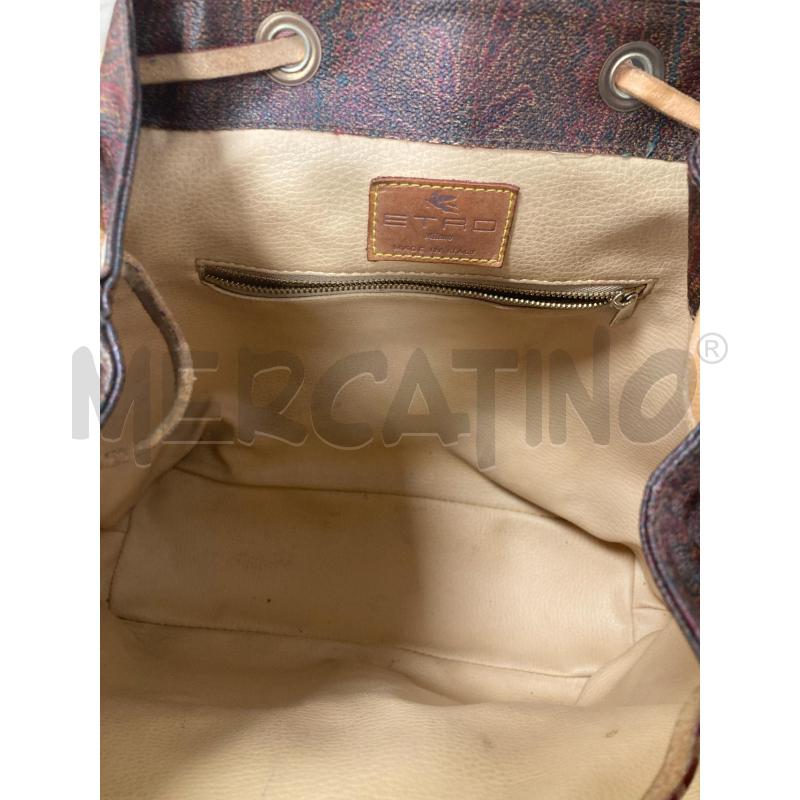 ZAINO DONNA ETRO | Mercatino dell'Usato Gazzada schianno 4