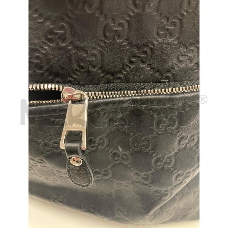 ZAINO GUCCI LOGATO NERO | Mercatino dell'Usato Gazzada schianno 4