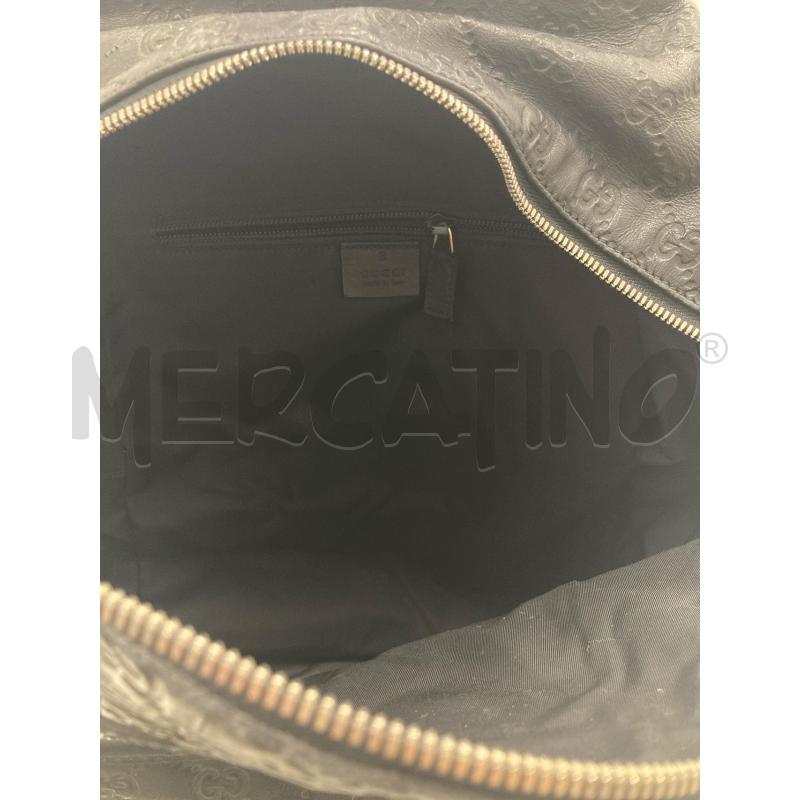 ZAINO GUCCI LOGATO NERO | Mercatino dell'Usato Gazzada schianno 5