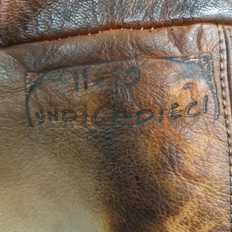 BORSA/ZAINO DONNA 11 10 MARRONE PELLE | Mercatino dell'Usato Verbania 2