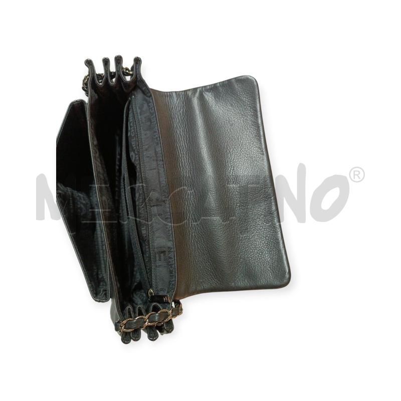BORSA DONNA CHANEL NERA PELLE  | Mercatino dell'Usato Verbania 2