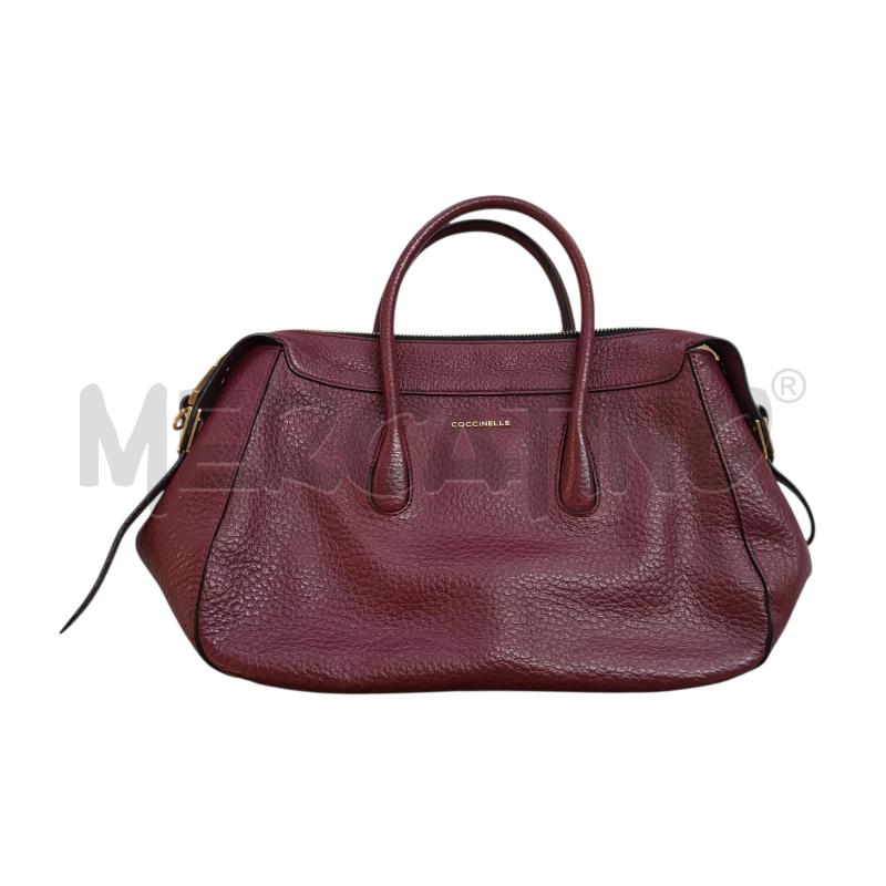 BORSA DONNA COCCINELLE BORDEAUX | Mercatino dell'Usato Verbania 1