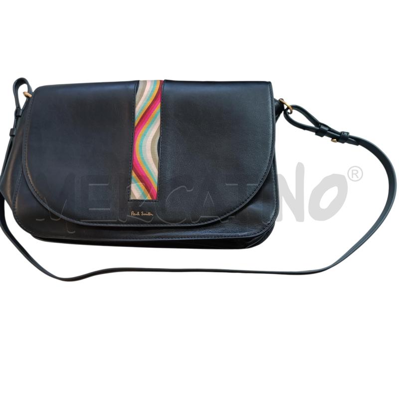 BORSA DONNA PAUL SMITH NERA  | Mercatino dell'Usato Verbania 1