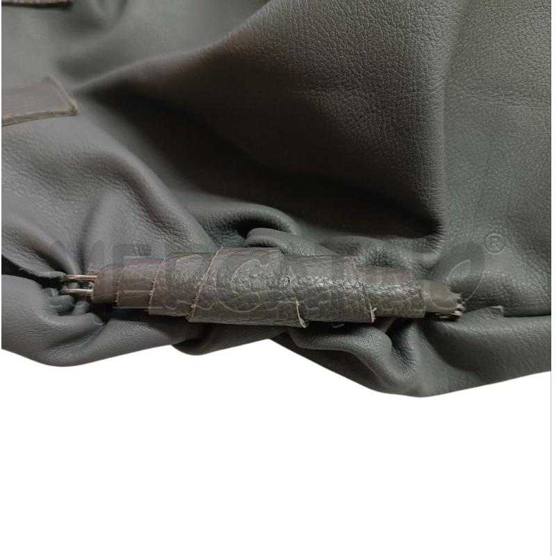 BORSA DONNA SPAZIO IF GRIGIA PELLE | Mercatino dell'Usato Verbania 2