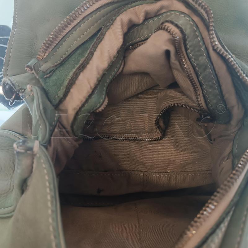 BORSA DONNA VERDE CATERINA LUCCHI | Mercatino dell'Usato Verbania 4