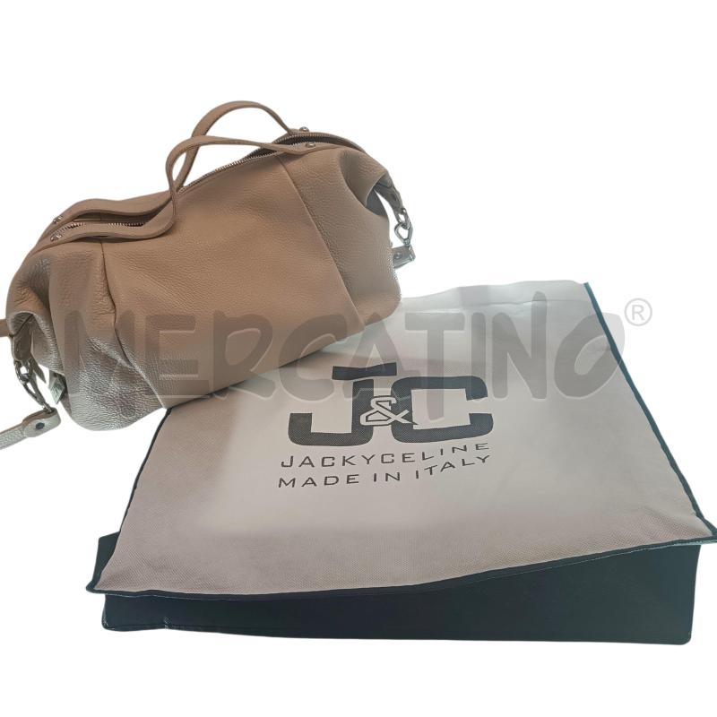 BORSETTA DONNA PELLE CHIARA J&C | Mercatino dell'Usato Verbania 1