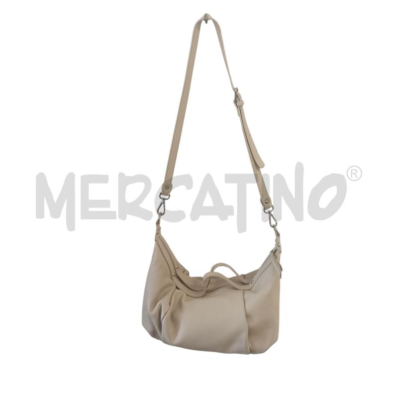 BORSETTA DONNA PELLE CHIARA J&C | Mercatino dell'Usato Verbania 2