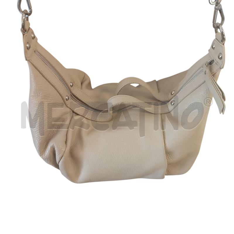 BORSETTA DONNA PELLE CHIARA J&C | Mercatino dell'Usato Verbania 3