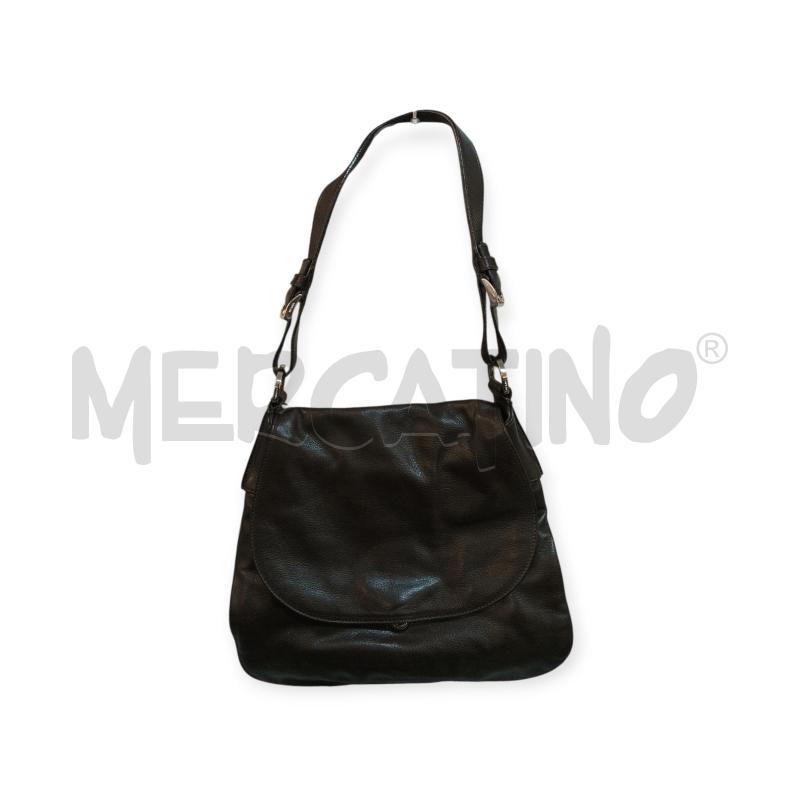 BORSETTA DONNA PRADA PELLE MARRONE | Mercatino dell'Usato Verbania 1