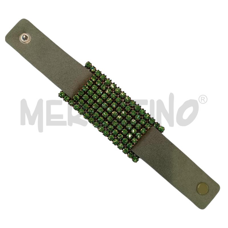 BRACCIALE SWAROVSKI VERDE | Mercatino dell'Usato Verbania 3