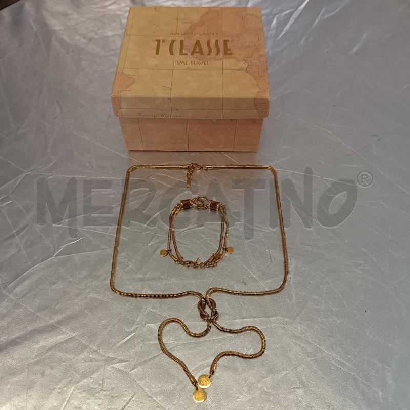 BRACCIALE +COLLANA ALVIERO MARTINI | Mercatino dell'Usato Verbania 1
