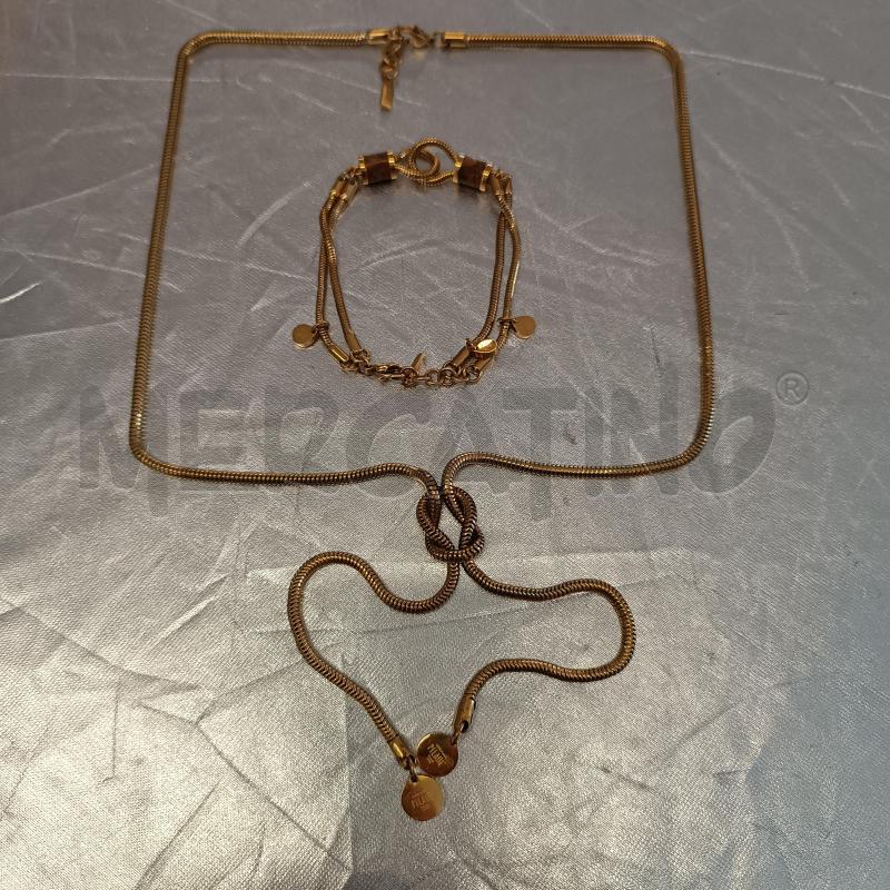 BRACCIALE +COLLANA ALVIERO MARTINI | Mercatino dell'Usato Verbania 2