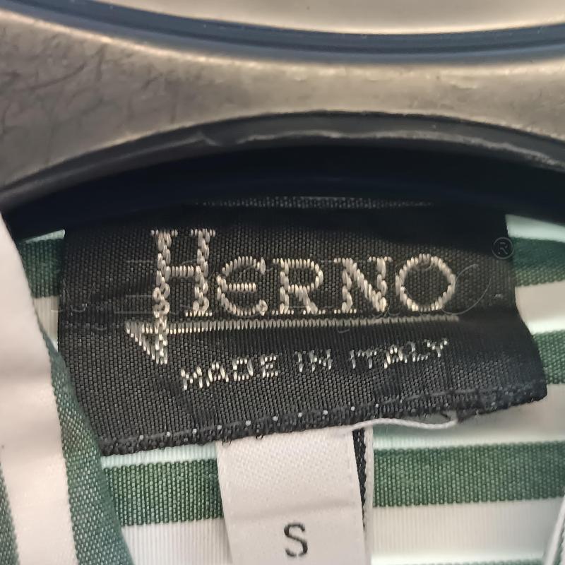 CAMICIA DONNA HERNO RIGHE VERDI | Mercatino dell'Usato Verbania 2