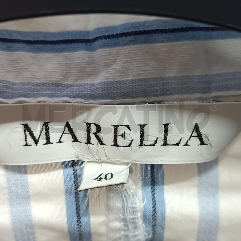 CAMICIA DONNA MARELLA RIGHE AZZ | Mercatino dell'Usato Verbania 2