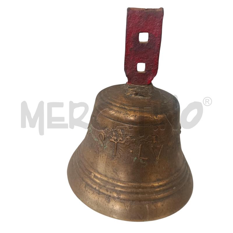 CAMPANA ANTICA IN  BRONZO 1832 MANIFATTURA ARTIGIANALE, PATINA ORIGINALE | Mercatino dell'Usato Verbania 3