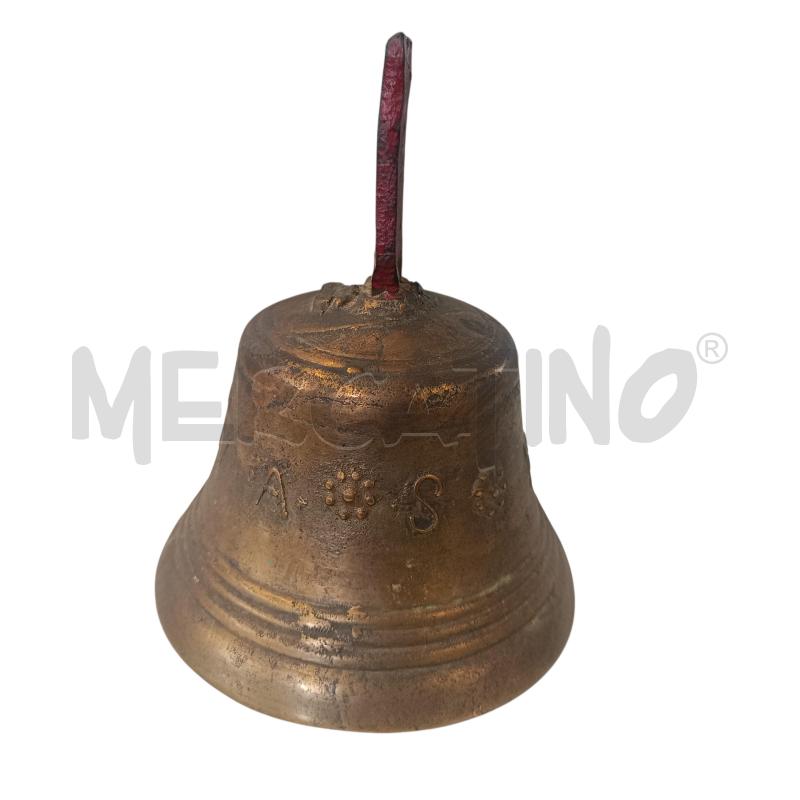 CAMPANA ANTICA IN  BRONZO 1832 MANIFATTURA ARTIGIANALE, PATINA ORIGINALE | Mercatino dell'Usato Verbania 4
