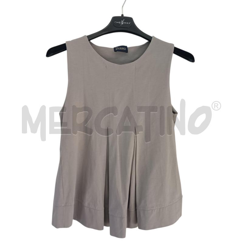 CANOTTA DONNA GRIGIA HERNO | Mercatino dell'Usato Verbania 1