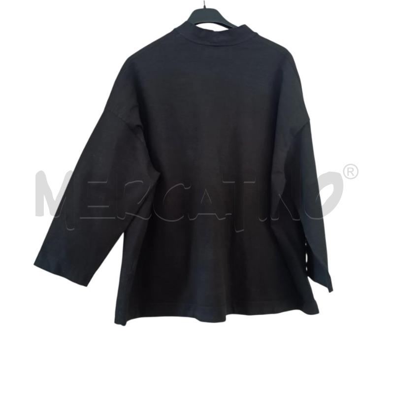 CARDIGAN DONNA FELPA MOMONI NERO | Mercatino dell'Usato Verbania 2