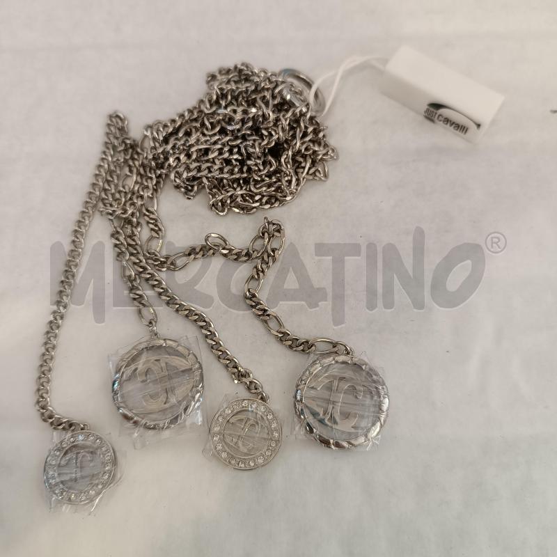COLLANA JUST CAVALLI 4 FILI CON CIODOLI | Mercatino dell'Usato Verbania 2