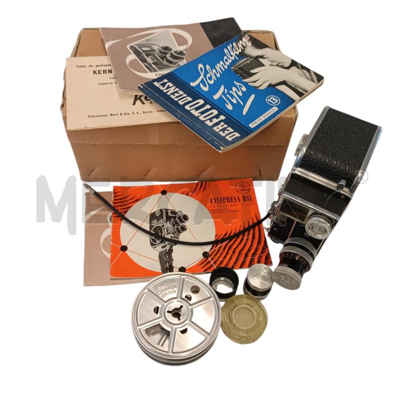 FOTOCAMERA VIDEOCAMERA BOLEX PAILLARD | Mercatino dell'Usato Verbania 1