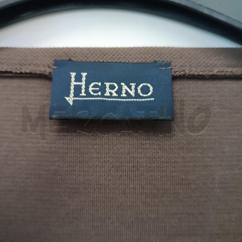 GIACCA DONNA HERNO MARRONE | Mercatino dell'Usato Verbania 2