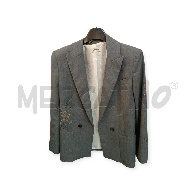 GIACCA DONNA ZADIG & VOLTAIRE GRIGIA | Mercatino dell'Usato Verbania 1