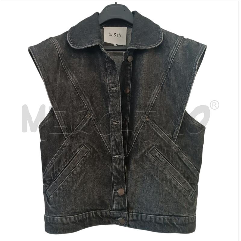 GILET DONNA JEANS BA&SH | Mercatino dell'Usato Verbania 1