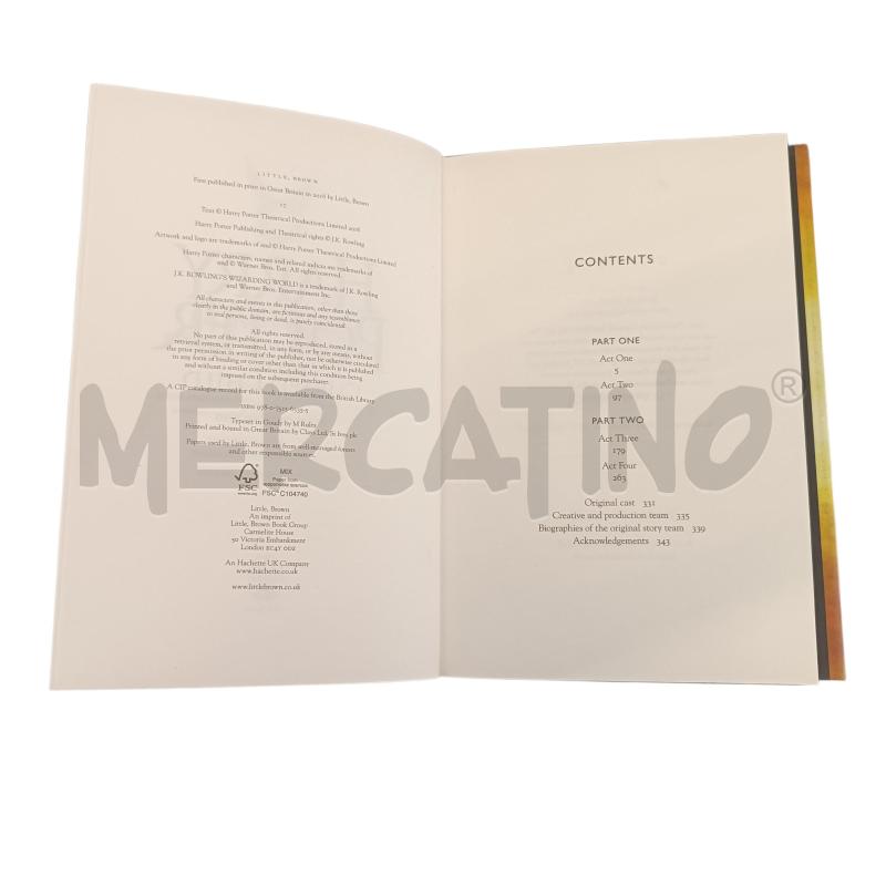 HARRY POTTER EDIZIONE INGLESE SPECIAL REHEARSAL EDITION | Mercatino dell'Usato Verbania 5