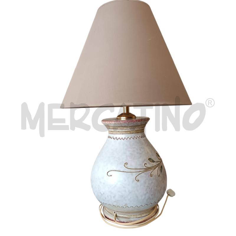 LAMPADA BASE COCCIO FIORE | Mercatino dell'Usato Verbania 2