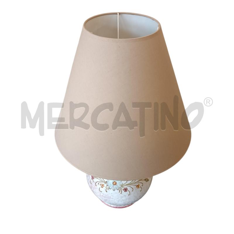 LAMPADA BASE COCCIO FIORE | Mercatino dell'Usato Verbania 3