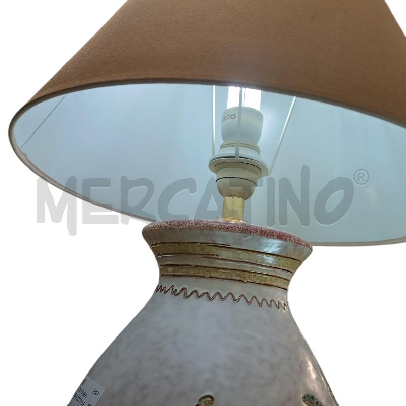 LAMPADA BASE COCCIO FIORE | Mercatino dell'Usato Verbania 4