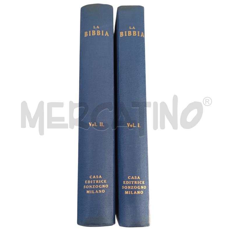 LA BIBBIA 2 VOLUMI 1936 | Mercatino dell'Usato Verbania 1
