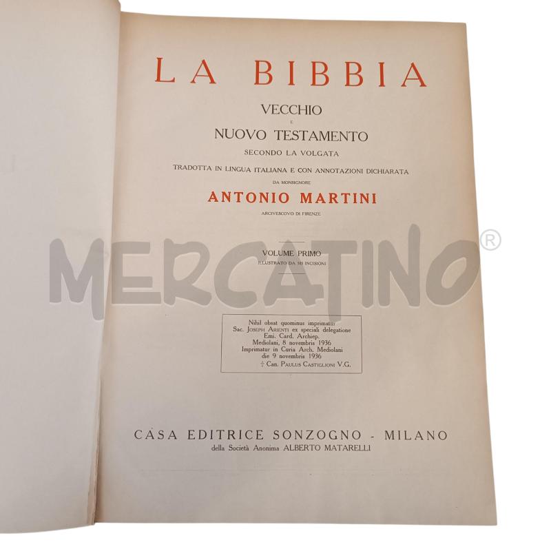 LA BIBBIA 2 VOLUMI 1936 | Mercatino dell'Usato Verbania 3