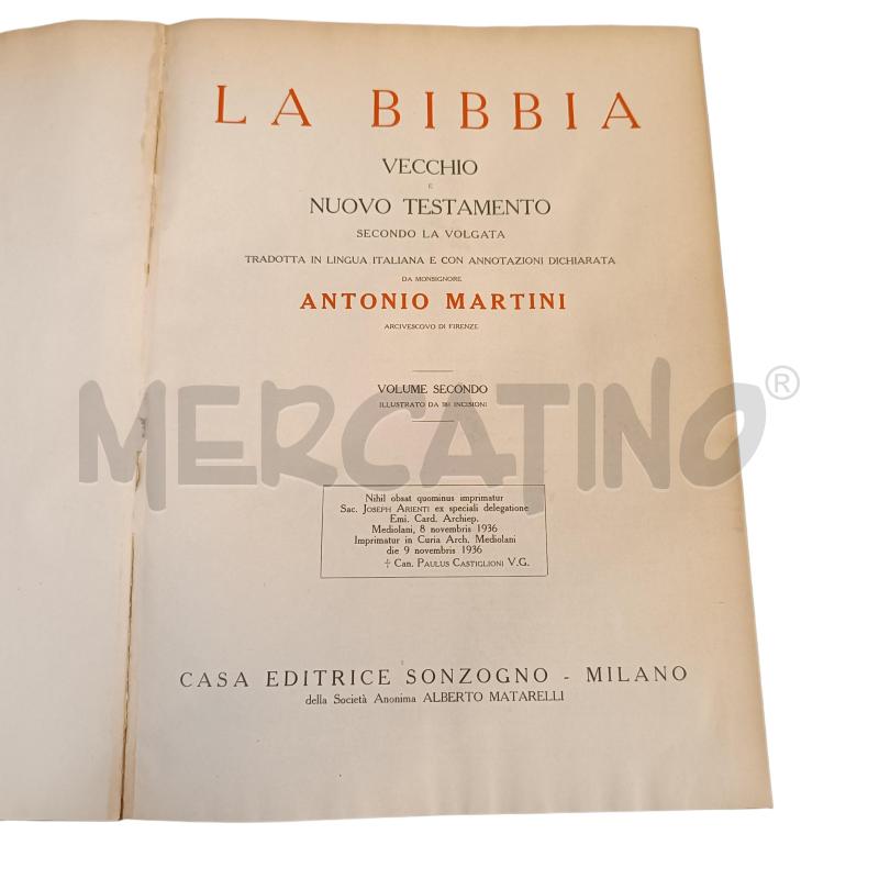LA BIBBIA 2 VOLUMI 1936 | Mercatino dell'Usato Verbania 4