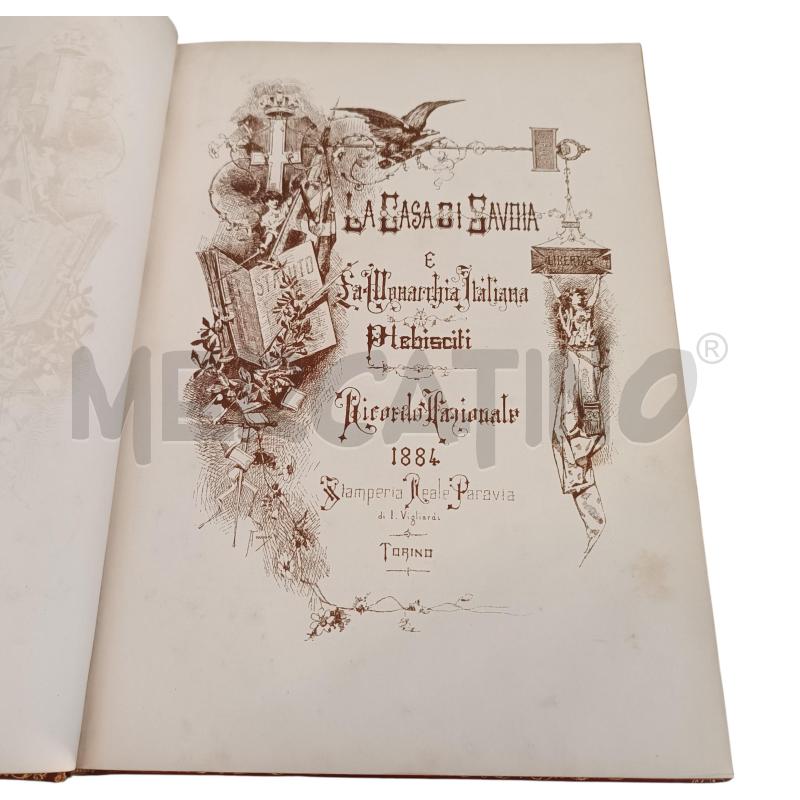 LA CASA DI SAVOIA LA MONARCHIA ITALIA 1884 | Mercatino dell'Usato Verbania 3