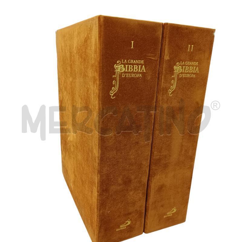LA GRANDE BIBBIA D'EUROPA 2 VOLUMI EDIZIONE SAN PAOLO | Mercatino dell'Usato Verbania 3