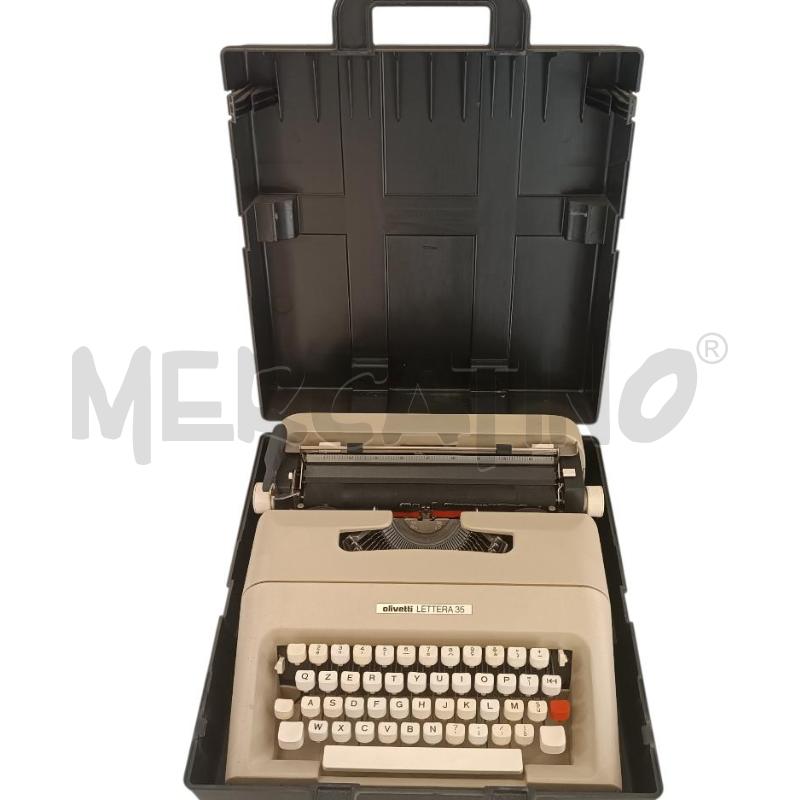 MACCHINA DA SCRIVERE LETTERA 35 OLIVETTI | Mercatino dell'Usato Verbania 1