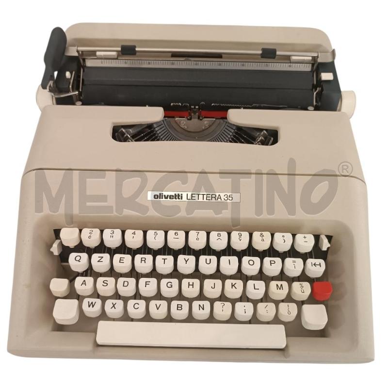 MACCHINA DA SCRIVERE LETTERA 35 OLIVETTI | Mercatino dell'Usato Verbania 2