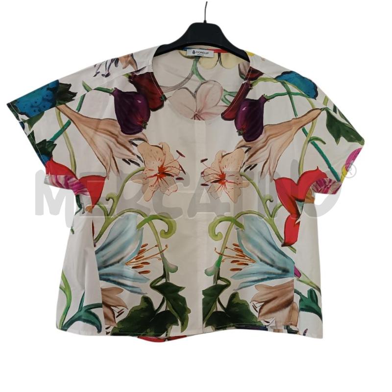 MAGLIETTA DONNA DONDUP FIORI | Mercatino dell'Usato Verbania 1