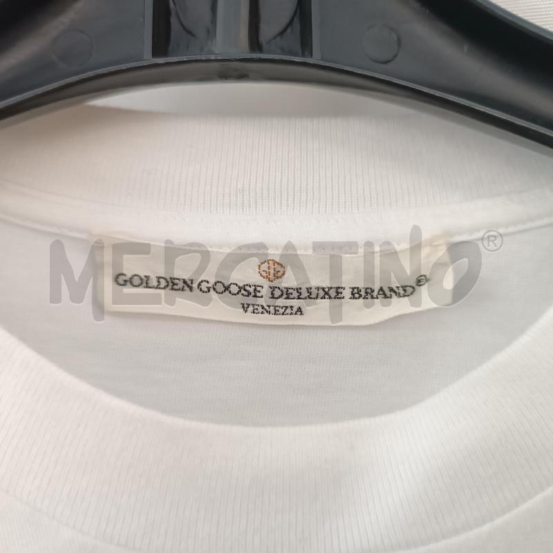 MAGLIETTA DONNA GOLDEN GOOSE FIORE BLU   | Mercatino dell'Usato Verbania 2