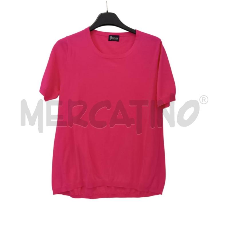 MAGLIETTA DONNA HERNO ROSA | Mercatino dell'Usato Verbania 1